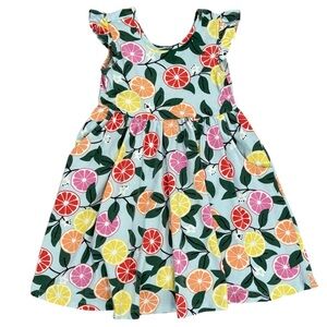 Hanna Andersson Multicolor Fruit Print Dress